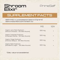 PrimeSelf Shroom Elixir Powder